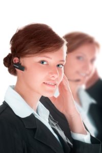 IT help desk professional using empathy to connect with customers providing superb customer service