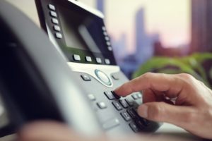 VoIP (Voice over Internet Protocol) Dialing on phone system