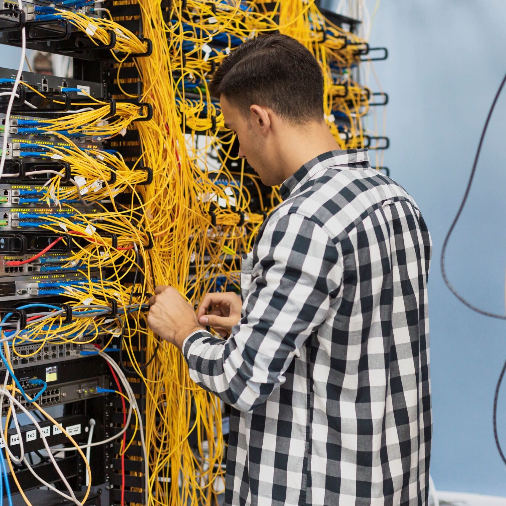 Fiber Optic Cabling in Philadelphia – SystemsNet